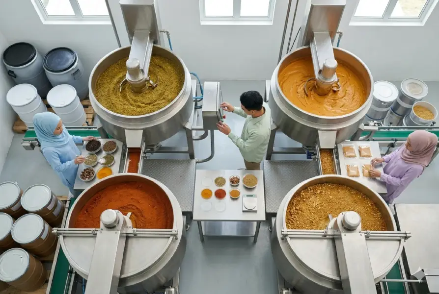 Pabrik Bumbu Ayam Goreng dengan Formula Rahasia dan Rasa Renyah